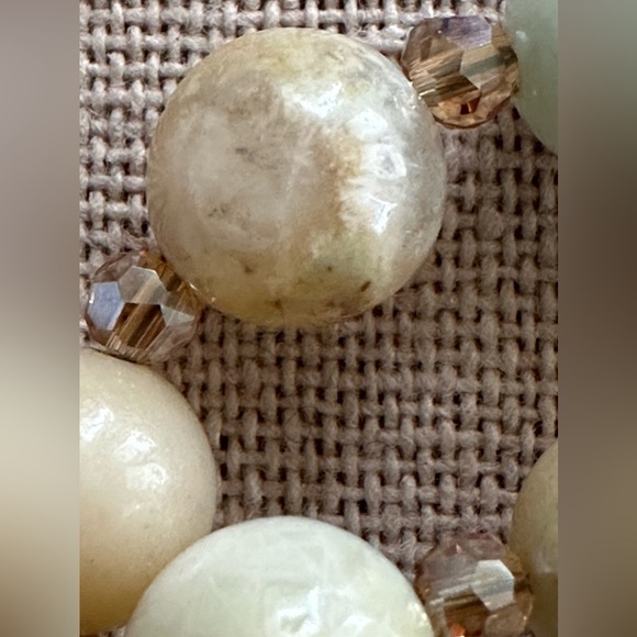 22 inch Morganite bead Necklace NWOT - Picture 5 of 14